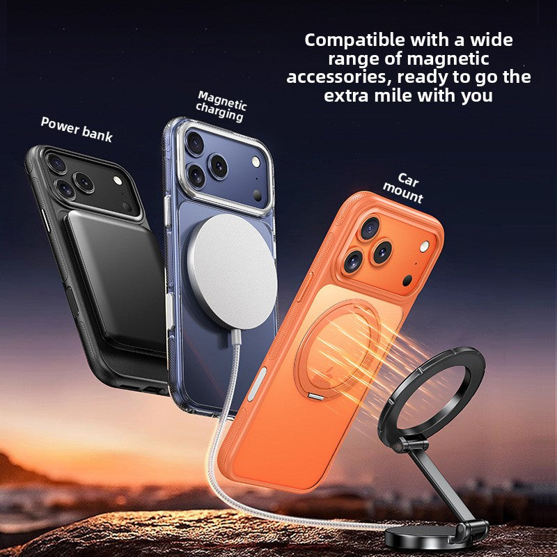 Magnetic 360 Rotating Bracket Phone Case for iPhone