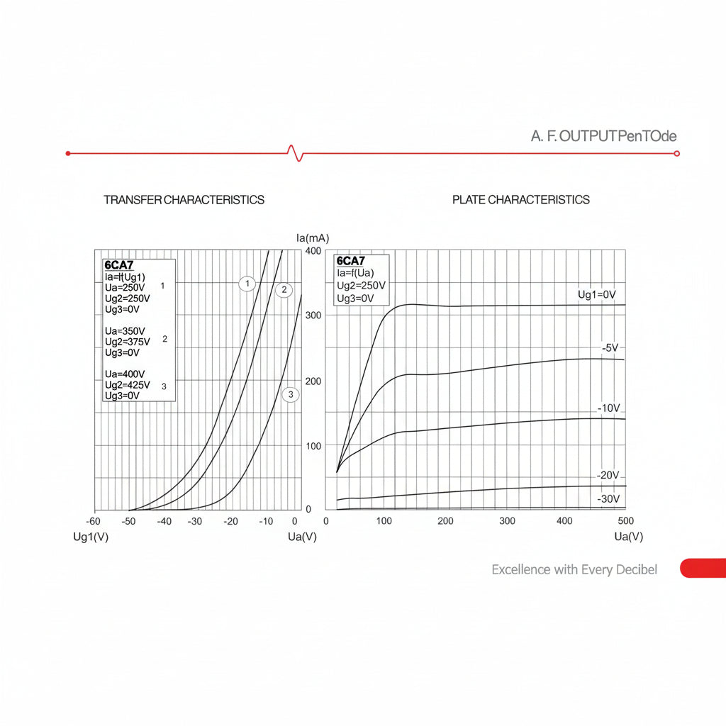 JJ 6CA7 FAT BOTTLE Matched quad