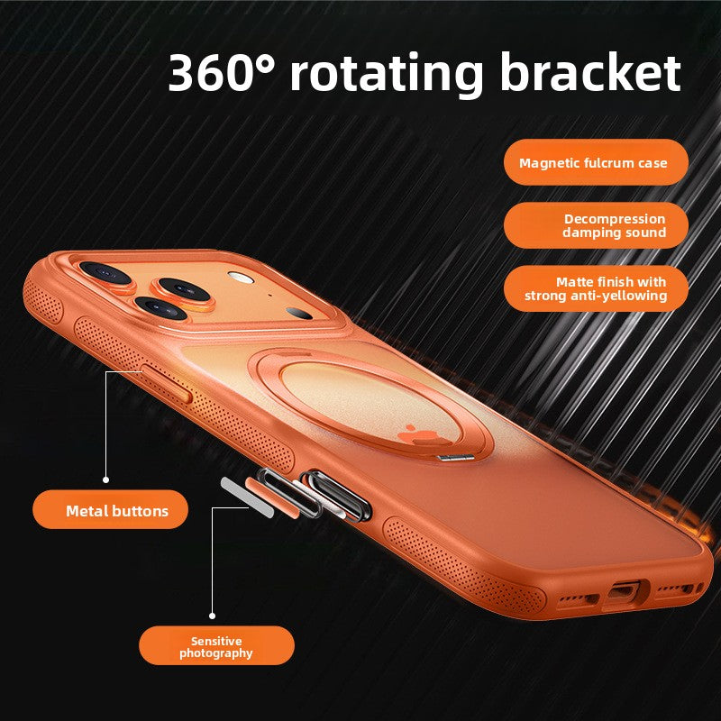 Magnetic 360 Rotating Bracket Phone Case for iPhone