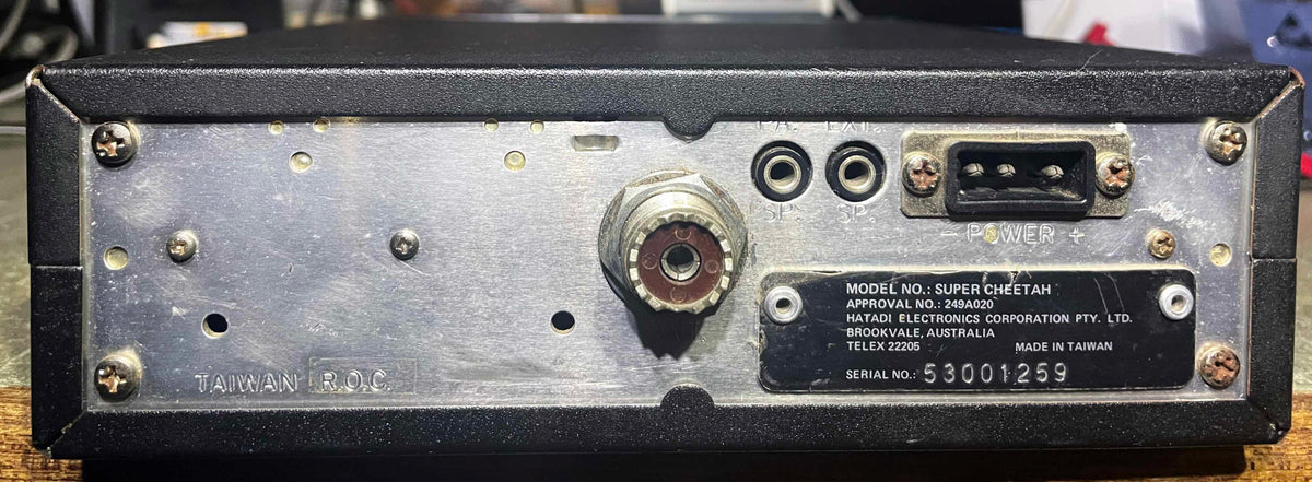 Pearce Simpson Super Cheetah SSB 40 Channel CB RE-Capped and aligned - FREE POST