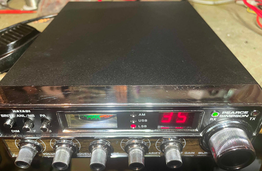 Pearce Simpson Super Cheetah SSB 40 Channel CB RE-Capped and aligned - FREE POST