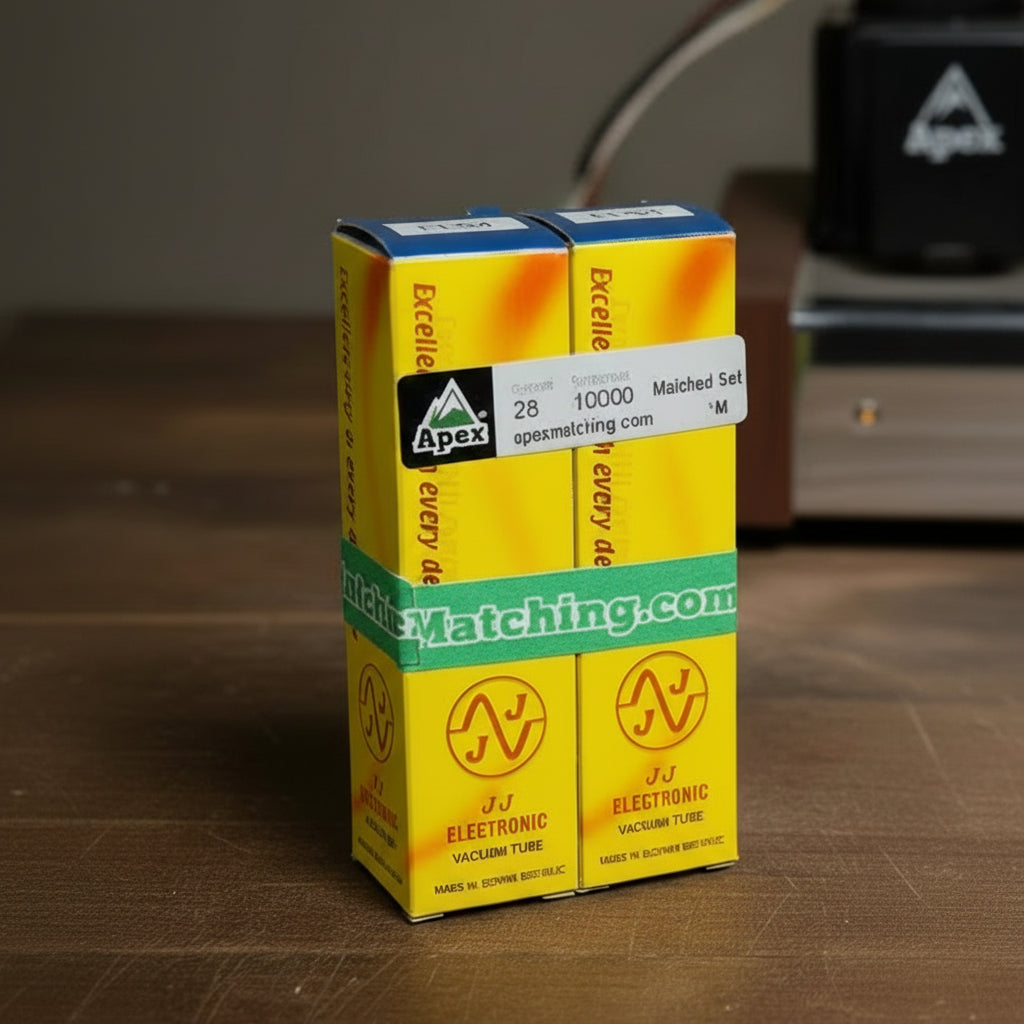 JJ  EL84 Tubes Premium Matched Pair