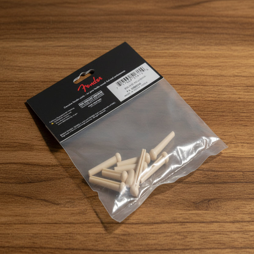 Fender acoustic guitar bridge pins