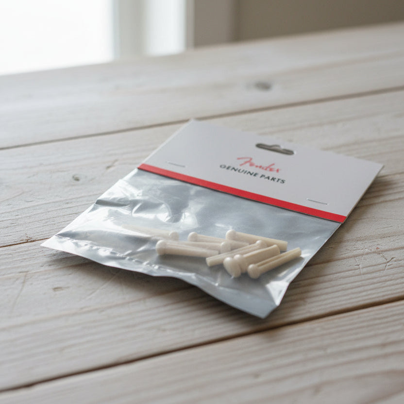 Fender acoustic guitar bridge pins