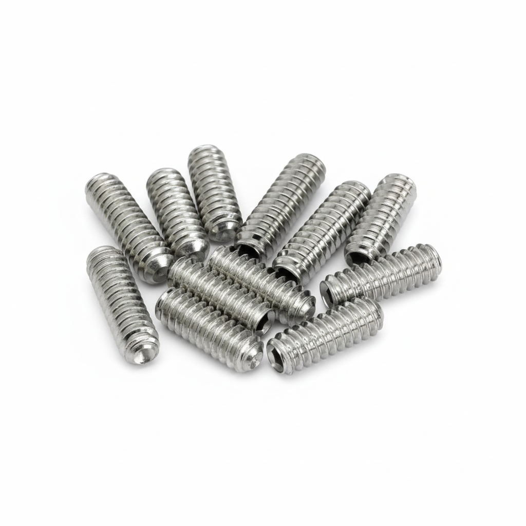 Fender bridge saddle height adjustment screws