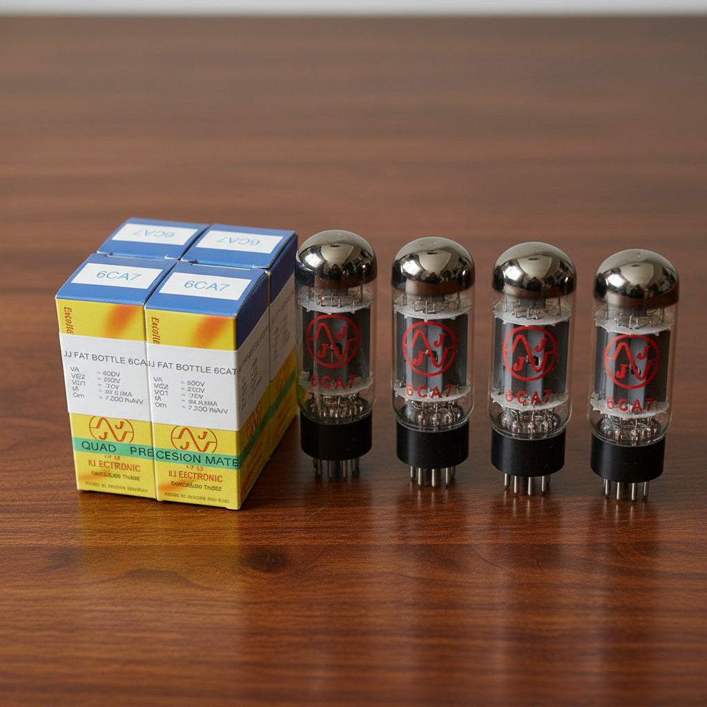 JJ 6CA7 FAT BOTTLE Matched quad