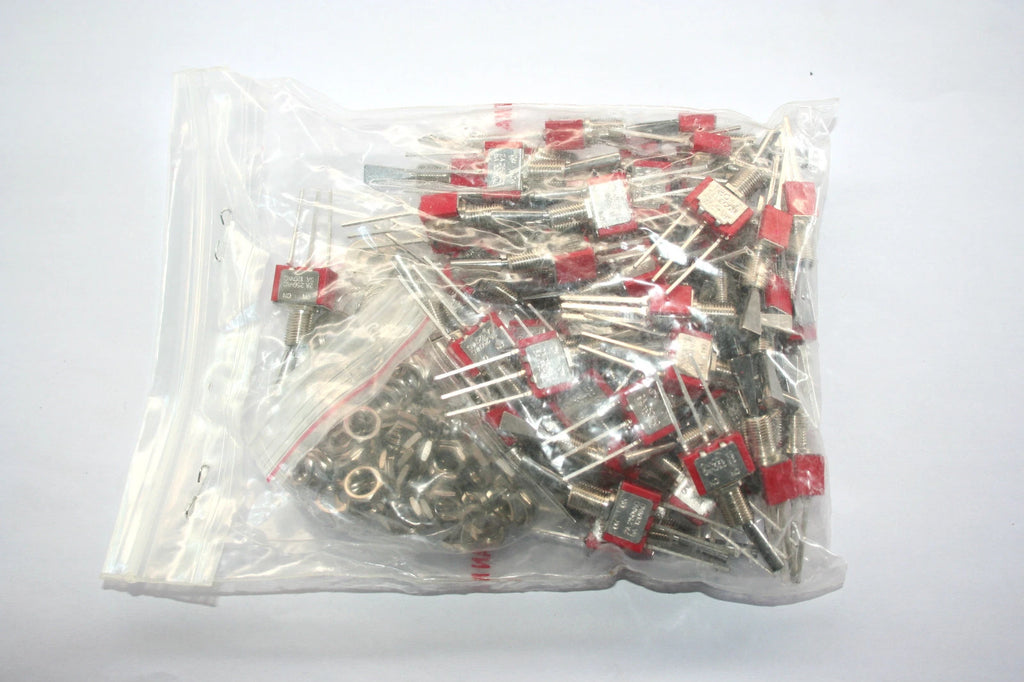 50 x T8013 Salecom ON-ON Miniature Toggle Switch